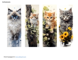 Cat Bookmarks