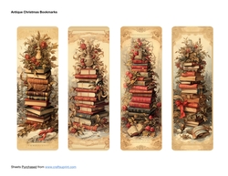 Antique Christmas Bookmarks