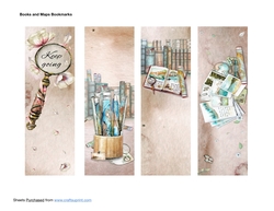 Books and Maps Bookmarks
