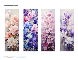 Flowers Bookmarks Spring
