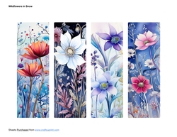 Wildflowers in Snow Bookmarks
