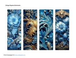 Vintage Elegance Bookmarks