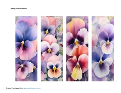 Pansy 1 Bookmarks