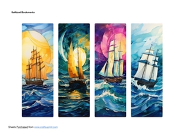 Sailboat Bookmarks