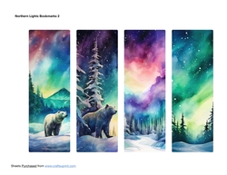 Northern Lights Bookmarks 2