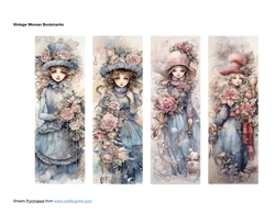 Vintage Woman Bookmarks
