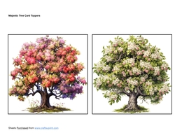 Majestic Tree Card Toppers