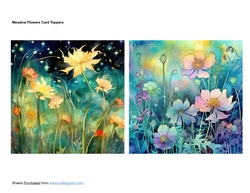 Meadow Flowers Card Toppers