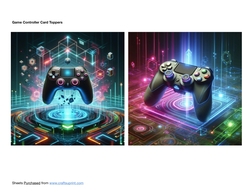Game Controller Card Toppers