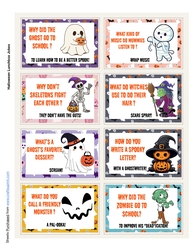 Halloween Lunchbox Jokes