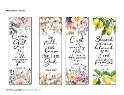 Bible Verse Bookmarks