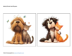 Quirky Friends Card Toppers