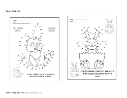 Easter Dot to Dot Games