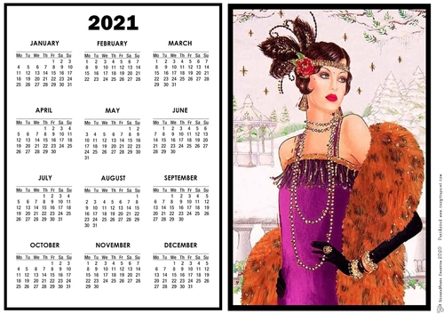 2021 Calendar  Furbulous