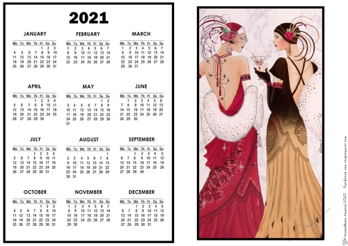 2021 Calendar Dishing the Dirt