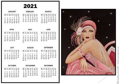 2021 Calendar The Look 2
