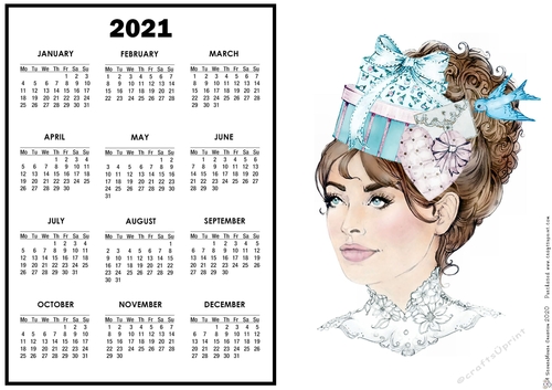 2021 Calendar Present