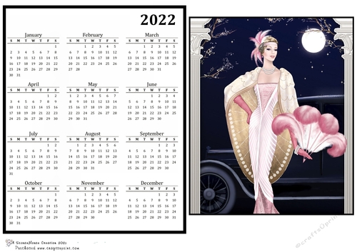 2022 Calendar A Fan of Fans