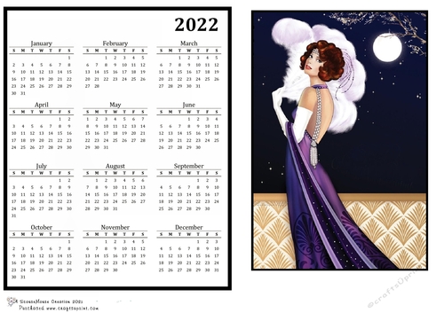 2022 Calendar FANtastic Evening