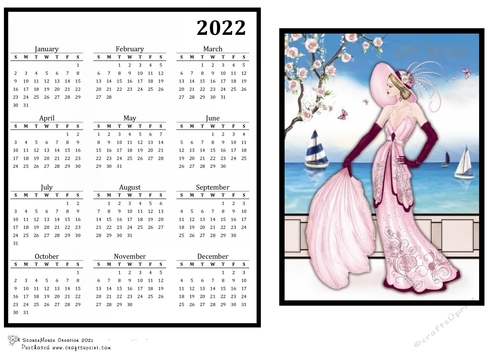 2022 Calendar FANtastic Sailing