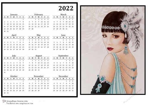 2022 Calendar Lovely