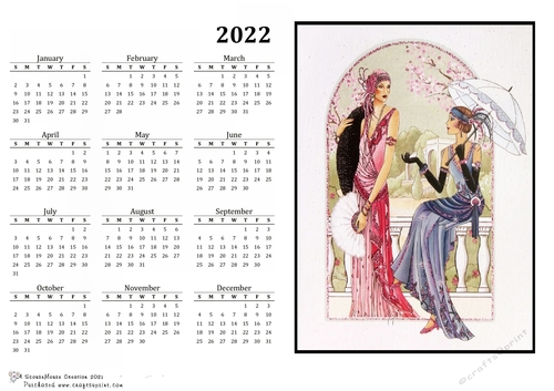 2022 Calendar AND then she said!