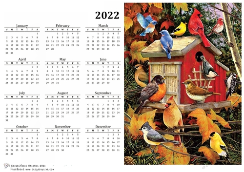 2022 Calendar meeting at the Birdhouse