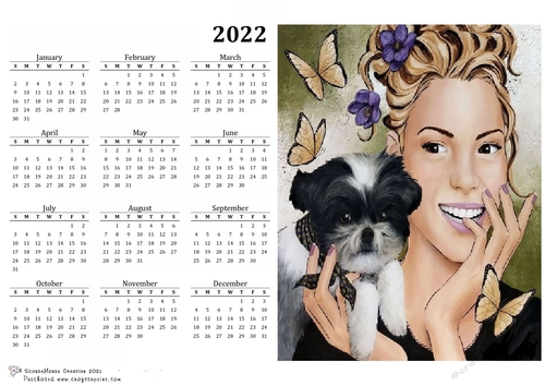 2022 Calendar My Little Cutie
