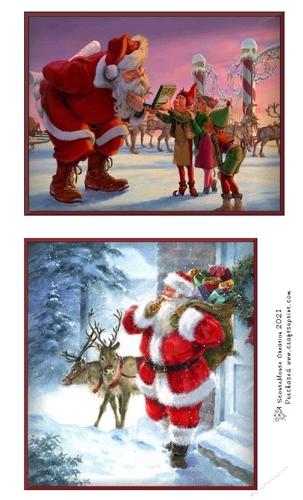 New Technology and Reindeer Shush Toppers