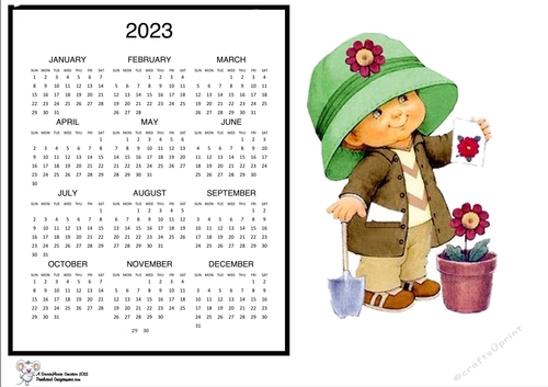 2023Plant Happiness calendar
