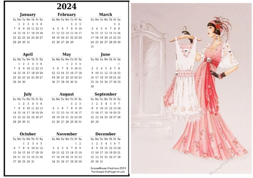 2024 calendar How to decide