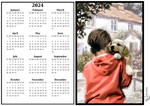 2024 Calendar Best Friends