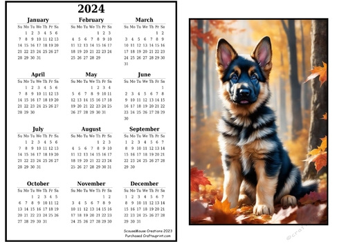 2024 calendar The Guardian