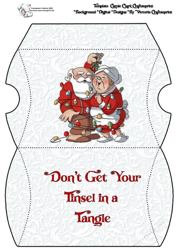 All Tangled Up Pillow Box Tinsel