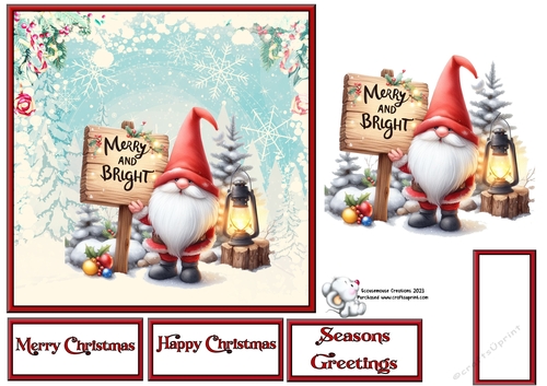 Merry and Bright Gnome 1