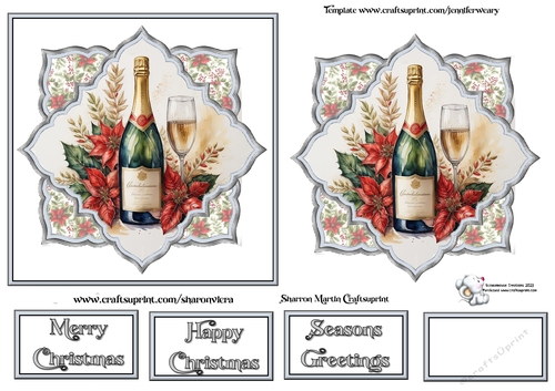 Christmas Champagne 1