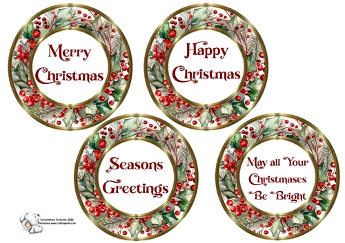 Sentiment Circles 2 Red