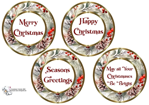 Sentiment Circles 3 Red