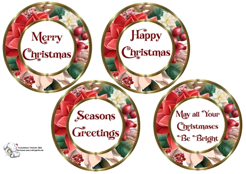 Sentiment Circles 4 Red