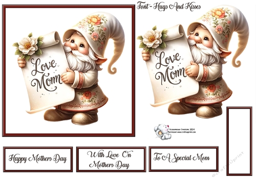 Mothers Day Gnome 1 MOM