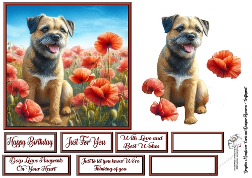 Poppy Field Dog  (7) 2