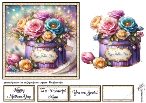 Mothers Day Tinned Flowers (2) 1