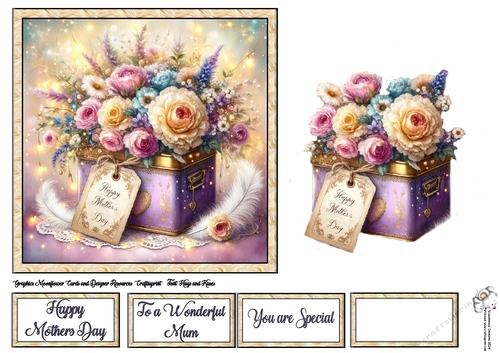 Mothers Day Tinned Flowers (2) 3