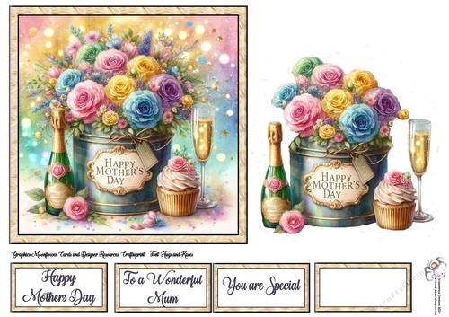 Mothers Day Tinned Flowers (3) 1