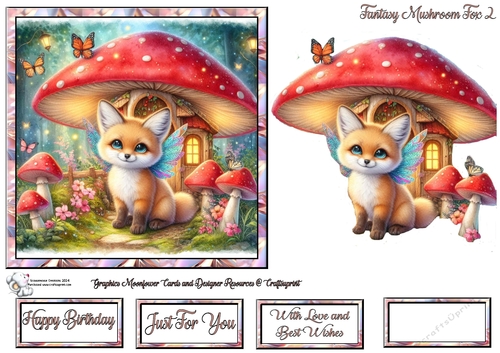 Fantasy Mushroom Fox 2