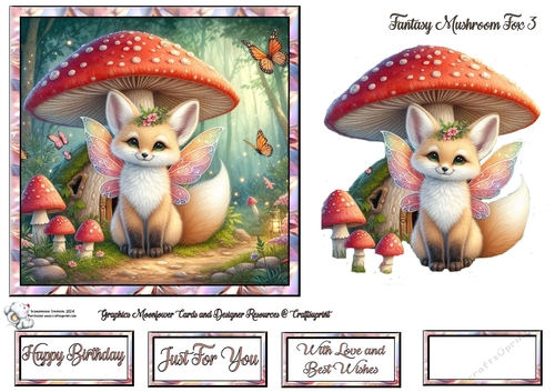 Fantasy Mushroom Fox 3