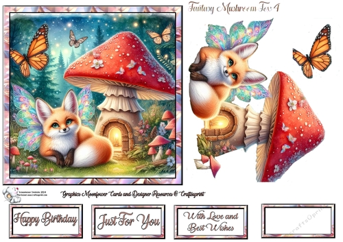 Fantasy Mushroom Fox 4