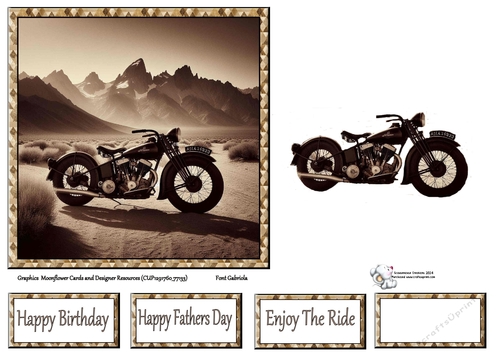 Vintage Motorbike 1