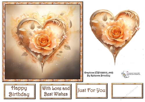 Rosey Heart in Peach (2) 2