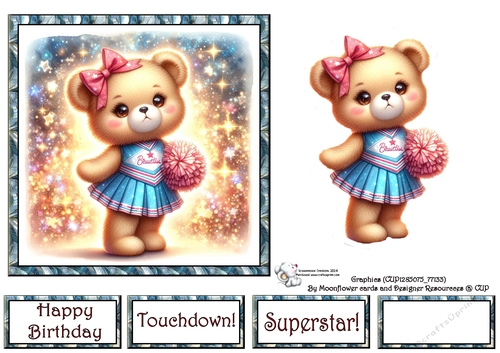 Cheerleader Teddy